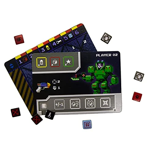 Giga Mech Games The Blue Collection - A Collection Of Three Micro Games - One Card Dungeon, Insert Coin To Play, And Cyberdoom Tower 5 Giga Mech Games The Blue Collection - A Collection Of Three Micro Games - One Card Dungeon, Insert Coin To Play, And Cyberdoom Tower - Image 3