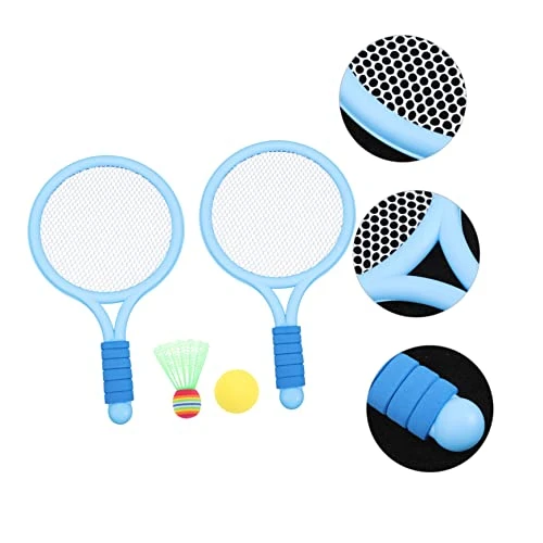 Toddmomy 2 Sets Sport Tennis Toy Outdoor Set Outside Toys For Kids Outside Kids Toys Children Badminton Racket Tennis Racquet For Children Kids Tennis Racket Set Educational Badminton Toys 6 Toddmomy 2 Sets Sport Tennis Toy Outdoor Set Outside Toys For Kids Outside Kids Toys Children Badminton Racket Tennis Racquet For Children Kids Tennis Racket Set Educational Badminton Toys - Image 4