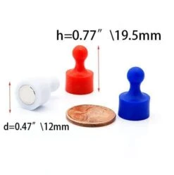 24 Magnetic Push Pin Miniature Game Piece Pawn Magnets, Useful For Fun Fridge, Cabinets, Office, Map Magnets, Kitchen Magnets, Whiteboard Magnets, Photo Magnets, Colorful Magnets And More (Black) 13 24 Magnetic Push Pin Miniature Game Piece Pawn Magnets, Useful For Fun Fridge, Cabinets, Office, Map Magnets, Kitchen Magnets, Whiteboard Magnets, Photo Magnets, Colorful Magnets And More (Black) -Folkmanis Toys Shop 41VVpIFDUaL