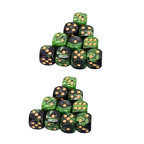 Polyhedral Dice 25pcs 6 Acrylic Dice Role Playing Dice Bulk Dice D20 Dice Green Dice For Women Dice Table Dice Black D6 Desktop Game Props Bulk Dice Table Game Party Dice 3 Polyhedral Dice 25pcs 6 Acrylic Dice Role Playing Dice Bulk Dice D20 Dice Green Dice For Women Dice Table Dice Black D6 Desktop Game Props Bulk Dice Table Game Party Dice