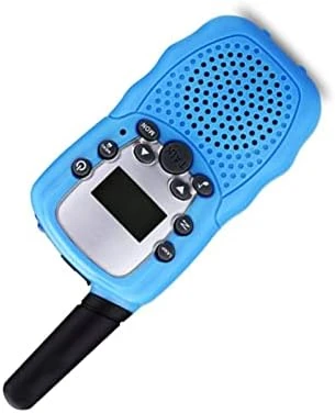 AMONIDA Kids Walkie Talkie, 2pcs 3km Long Range 2 Way Portable Radio Friendly Design For Outdoor Adventures (Blue) 9 AMONIDA Kids Walkie Talkie, 2pcs 3km Long Range 2 Way Portable Radio Friendly Design For Outdoor Adventures (Blue) - Image 7