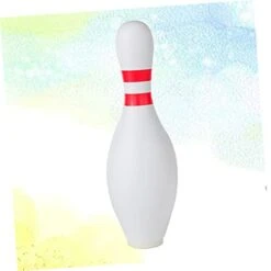 Garneck Sports Decor Kids Wooden Toys Plastic To Go Containers Tabletop Bowling Ornaments Kids Bowling Game Set Money Saving Pot Bowling Supplies Savings Box Piggy Bank Child White Unique -Folkmanis Toys Shop 41VssmhaHQL