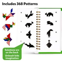 Travel Tangram Puzzle Car Game Magnetic Pattern Blocks Road Airplane Trip Essentials Activities Montessori Educational Toys Brain Teasers Book For Age 4-8 Kids Boys Girls Toddler (368 Solution) 12 Travel Tangram Puzzle Car Game Magnetic Pattern Blocks Road Airplane Trip Essentials Activities Montessori Educational Toys Brain Teasers Book For Age 4-8 Kids Boys Girls Toddler (368 Solution) -Folkmanis Toys Shop 41VwiG9bmRL