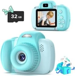 Goopow Mini Kids Camera Toys For 3 4 5 6 7 8 Year Old Girls Boys, Toddler Children Digital Video Camcorder Camera, Best Chritmas Birthday Festival Gift For Kids - 32G SD Card Included -Folkmanis Toys Shop 41W34mn2SSL. AC