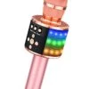 BONAOK Wireless Bluetooth Karaoke Microphone With Controllable LED Lights, 4-in-1 Portable Handheld Mic Speaker For All Smartphones, Birthday For Kids Adults All Age Q78(Rose Gold) -Folkmanis Toys Shop 41W9DbpnzNL