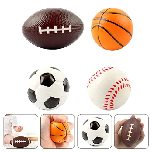 INOOMP 8 Pcs Toddler Sensory Stress Party Props Ball, Stretchy Favor Squeeze Balls Scented Miniature Risings Funny Kids Slow Basketball, Foam Adults Decompression Gift Sports Novelty 7 INOOMP 8 Pcs Toddler Sensory Stress Party Props Ball, Stretchy Favor Squeeze Balls Scented Miniature Risings Funny Kids Slow Basketball, Foam Adults Decompression Gift Sports Novelty - Image 5