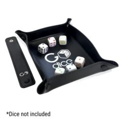 GoDice Tray - Dice Rolling Tray, Dice Tray Folding Scroll, Compatible For RPG DND Tabletop Games -Folkmanis Toys Shop 41WA4Ik8LkL