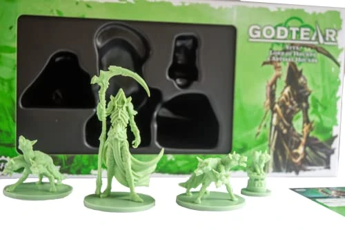 Godtear: Styx Lord Of Hounds – 4 Highly Detailed Miniatures – Godtear Expansion By Steamforged Games – TTRPG RPG - Ages 14+, Green 8 Godtear: Styx Lord Of Hounds – 4 Highly Detailed Miniatures – Godtear Expansion By Steamforged Games – TTRPG RPG - Ages 14+, Green - Image 6