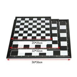 Chess Magnetic Travel Chess Set With Folding Chess Board Educational Toys For Kids And Adults Alloy (Size : S) -Folkmanis Toys Shop 41WMO7LXVBL