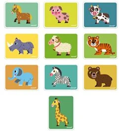 Janod MagnetiBook 41 Pc Magnetic Animal Mix And Match Game - Ages 3+ - J02723 9 Janod MagnetiBook 41 Pc Magnetic Animal Mix And Match Game - Ages 3+ - J02723 -Folkmanis Toys Shop 41WVNjYYfeL