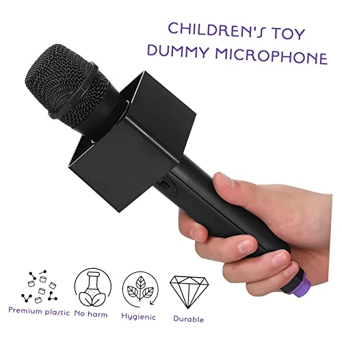 Ibasenice 3pcs Microphone Kids Microphone Simulated Microphone Props Microphone Stand Babies Toys Plastic Models Bulk Kids Toys Toddler Microphone Prop Kids Microphone Toys Prop Microphone 4 Ibasenice 3pcs Microphone Kids Microphone Simulated Microphone Props Microphone Stand Babies Toys Plastic Models Bulk Kids Toys Toddler Microphone Prop Kids Microphone Toys Prop Microphone - Image 2