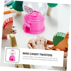 Ibasenice 2pcs Mini Sugar Machine Plastic Container Toys For Kids Claw Machine Toys Hotdog Roller Machine Kids Piggy Bank Bubble Gum Candy Dispenser Abs Pink Mini Candy Twisters Coin 9 Ibasenice 2pcs Mini Sugar Machine Plastic Container Toys For Kids Claw Machine Toys Hotdog Roller Machine Kids Piggy Bank Bubble Gum Candy Dispenser Abs Pink Mini Candy Twisters Coin -Folkmanis Toys Shop 41WgFdYJsOL