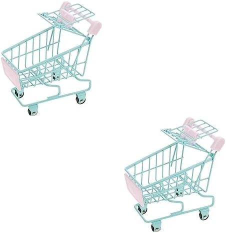 Shopping Cart 2pcs Mini Shopping Cart Random Things Shopping Cart Play Grocery Store Small Wheelbarrow Desk Vans Shopping Trolley Desk Miniature Shopping Cart Food Pretend 17 Shopping Cart 2pcs Mini Shopping Cart Random Things Shopping Cart Play Grocery Store Small Wheelbarrow Desk Vans Shopping Trolley Desk Miniature Shopping Cart Food Pretend - Image 15