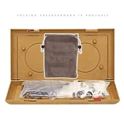 New Chessex Chess Set Magnetic Travel Folding Board Games Portable Gifts And Educational Toys For Adults Kids Teens 5-Size Chess Gift (Size : X-Large) 17 New Chessex Chess Set Magnetic Travel Folding Board Games Portable Gifts And Educational Toys For Adults Kids Teens 5-Size Chess Gift (Size : X-Large) -Folkmanis Toys Shop 41Wm5lj5r2L