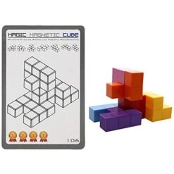 Magic Cubes Toys Stress Relief For Adults Blocks For Kids Building Blocks Bricks Toy Educational Puzzles -Folkmanis Toys Shop 41X4ImKnOuL