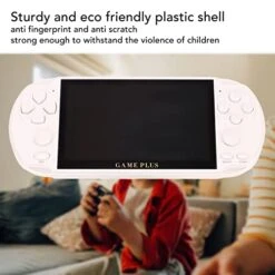 RiToEasysports Handheld Game Machine, Retro Game Player Mp4 Player 5.1In Hd Display Screen USB Rechargeable Portable For Children Adults Gifts Electronic Toy -Folkmanis Toys Shop 41X4hu4fVEL