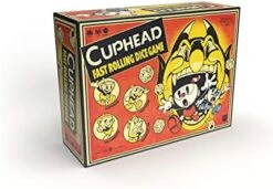 USAopoly Dice Game | Replay And Unlock Content Each Time You Play As Cuphead, Mugman, Ms. Chalice, And Elder Kettle | Based On The Cuphead Video Game | Officially-Licensed Cuphead Merchandise -Folkmanis Toys Shop 41X5pEVHF L. AC