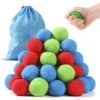 60 Reusable Water Balloons, Soaker Cotton Balls For Water Fight Outdoor, Splash Summer Fun Outside Toys For Kids, Refillable Water Ball Fun Outdoor For Water Fight Game, Swimming Pool, Summer Party -Folkmanis Toys Shop 41X66QwFEZL