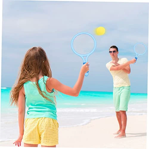 Toddmomy 2 Sets Sport Tennis Toy Outdoor Set Outside Toys For Kids Outside Kids Toys Children Badminton Racket Tennis Racquet For Children Kids Tennis Racket Set Educational Badminton Toys 5 Toddmomy 2 Sets Sport Tennis Toy Outdoor Set Outside Toys For Kids Outside Kids Toys Children Badminton Racket Tennis Racquet For Children Kids Tennis Racket Set Educational Badminton Toys - Image 3