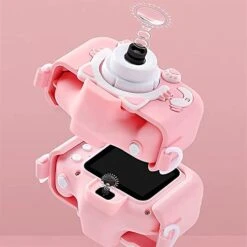 NCRD Kids Camera For Girls And Boys, Kids Digital Dual Camera 2.0 Inches Screen Video Camcorder Anti-Drop Children Selfie Camera, Camera For Kids With Games, Birthday Gift -Folkmanis Toys Shop 41XwzvkeecL