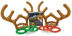 Inflatable Reindeer Antlers Drinking Game - Christmas Party Games - Stocking Fillers -Folkmanis Toys Shop 41XxaxOZlXL