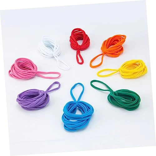 SAFIGLE 288 Pcs String Colored Rubber Bands Rubber Bands Bulk Woven Coasters Cradle String For Kid Finger String For Children Kids Finger String Rope Nylon Rope Elastic Rope Elastic Cord 4 SAFIGLE 288 Pcs String Colored Rubber Bands Rubber Bands Bulk Woven Coasters Cradle String For Kid Finger String For Children Kids Finger String Rope Nylon Rope Elastic Rope Elastic Cord - Image 2