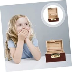 Holibanna 4pcs Box Candies Holder Container Pot Gifts Toys Bank Adults Gift Wood Items Decor Organizer Storing Money Pirate Tarot Savings - Inch X Vintage For Keepsakes Rewards -Folkmanis Toys Shop 41YErdj3r8L