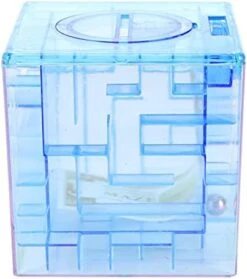 Mini Money Box, Innovative Maze Game Coin Saving Box Educational Toy Gift Cash Coins Saving Box For Kids Children (White) -Folkmanis Toys Shop 41YFDCjJIxS. AC