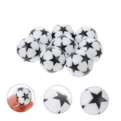 BESPORTBLE 16 Pcs Size Mini Game Props White Replacements Ball And Five-Star Foosballs Desk Home Black Replacement Balls Football Gaming Small Kids Plaything Colorful Tabletop 11 BESPORTBLE 16 Pcs Size Mini Game Props White Replacements Ball And Five-Star Foosballs Desk Home Black Replacement Balls Football Gaming Small Kids Plaything Colorful Tabletop -Folkmanis Toys Shop 41YJlO2itZL