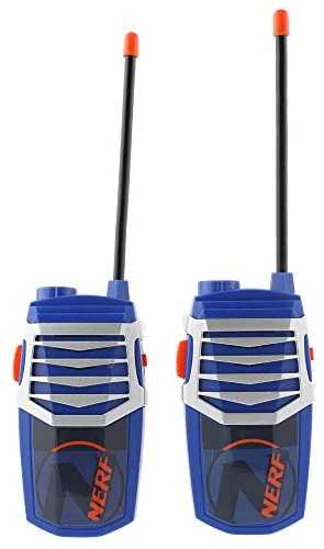 Nerf Walkie Talkies Set, 3 Piece Walkie Talkie Base Station Kit For Kids And Adults, Long Rang Three Way Radio With Volume Control, Rugged Outside Toys For Children Boys And Girls 7 Nerf Walkie Talkies Set, 3 Piece Walkie Talkie Base Station Kit For Kids And Adults, Long Rang Three Way Radio With Volume Control, Rugged Outside Toys For Children Boys And Girls - Image 5