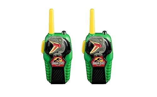 Ekids Jurassic Park Toy Walkie Talkies For Kids, Indoor And Outdoor Toys For Kids And Fans Of Jurassic Park Toys 3 Ekids Jurassic Park Toy Walkie Talkies For Kids, Indoor And Outdoor Toys For Kids And Fans Of Jurassic Park Toys
