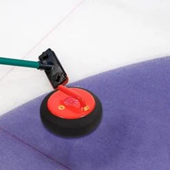 Totority Floating Curling Ball Kids Outdoor Playsets Kids Football Toys Soccer Toy Tabletop Curling Game Tabletop Curling Game Pucks Replacement Shuffleboard Rollers Eva Electric Curling -Folkmanis Toys Shop 41YxqTYAFvL