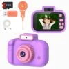 Upgrade Kids Camera, Birthday Gifts For Boys And Girls 3 4 5 6 7 8 9 Year Old, Full HD Video Digital Camera For Kids Toddler Teens, Children Portable Toys Camera With 32GB SD Card -Purple 2 Upgrade Kids Camera, Birthday Gifts For Boys And Girls 3 4 5 6 7 8 9 Year Old, Full HD Video Digital Camera For Kids Toddler Teens, Children Portable Toys Camera With 32GB SD Card -Purple -Folkmanis Toys Shop 41Yy1qdRpmL