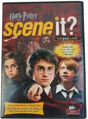 Harry Potter "Scene It?"...the DVD Game Sampler 3 Harry Potter "Scene It?"...the DVD Game Sampler