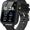 LZPGITGD Smart Watch For Kids, Kids Smart Watch Boys Girls With Camera Music Video Alarm Calculator Pedometer 4-12 Years Old Kids Toys Children Learning Toys Birthday Gifts Toddler Watches(Black)