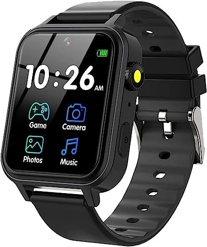 LZPGITGD Smart Watch For Kids, Kids Smart Watch Boys Girls With Camera Music Video Alarm Calculator Pedometer 4-12 Years Old Kids Toys Children Learning Toys Birthday Gifts Toddler Watches(Black) 3 LZPGITGD Smart Watch For Kids, Kids Smart Watch Boys Girls With Camera Music Video Alarm Calculator Pedometer 4-12 Years Old Kids Toys Children Learning Toys Birthday Gifts Toddler Watches(Black)