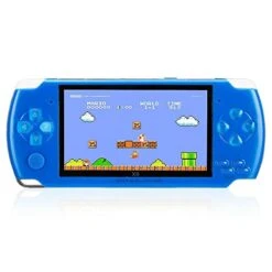 Blue Color X6 8GB 128-bit 10000+ Games 4.3inch Retro Handheld Video Game Console Support Music Video With Camera, Toy, Toys, Game, Game Player -Folkmanis Toys Shop 41ZcVwiXR1L