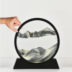 3D Moving Sand Art Picture Decor, Deep Sea Sandscape Liquid Motion, Round Glass, Mobile Sand Painting Relaxing Gifts, Large Desktop Decorations/Toys For Adults And Children(7 Inch, Yellow) 15 3D Moving Sand Art Picture Decor, Deep Sea Sandscape Liquid Motion, Round Glass, Mobile Sand Painting Relaxing Gifts, Large Desktop Decorations/Toys For Adults And Children(7 Inch, Yellow) -Folkmanis Toys Shop 41ZlahJrnvL. AC