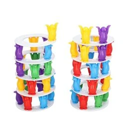 Qinlorgo Tower Game, Plastic Penguins, Wearresistant Balancing Block Stacking Game For Children From 3 Years As A Gift 15 Qinlorgo Tower Game, Plastic Penguins, Wearresistant Balancing Block Stacking Game For Children From 3 Years As A Gift -Folkmanis Toys Shop 41ZzhK3g9aL