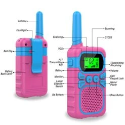 Kids Walkie Talkies For 3-12 Year Old Boys Girls,Children Walkie Talkies 3 KM Long Range & 22 Channels 2 Way Radios,Kids Outdoor Toys Birthday Gift (Battery Operated) 13 Kids Walkie Talkies For 3-12 Year Old Boys Girls,Children Walkie Talkies 3 KM Long Range & 22 Channels 2 Way Radios,Kids Outdoor Toys Birthday Gift (Battery Operated) -Folkmanis Toys Shop 41Zzn7p1KkL