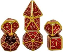 Seven Seas Pirates Metal Blood-Like Paint Splattered Antique Silver Dice Set With Hexagon Wooden Display Box And Magnetic Lid 21 Seven Seas Pirates Metal Blood-Like Paint Splattered Antique Silver Dice Set With Hexagon Wooden Display Box And Magnetic Lid -Folkmanis Toys Shop 41a1XVSZrxL. AC