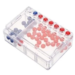 ABOOFAN 1 Set Analog Number Picker Fortunate Picker Lottery Tree Bingo Machine Miniture Decoration Mini Toy Mini Dice Party Supplies Decorative Number Picker Lottery Balls Toy Gift Plastic