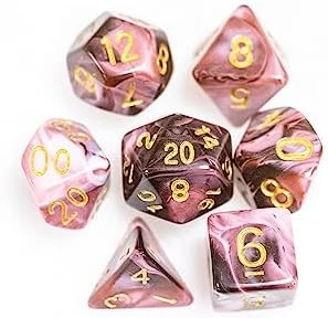 Sharp Edge Dice Set For DND For Dungeons And Dragons Ttrpg Games, Multi-Sided RPG Polyhedral Resin Roleplaying Games (Orange Red White) 15 Sharp Edge Dice Set For DND For Dungeons And Dragons Ttrpg Games, Multi-Sided RPG Polyhedral Resin Roleplaying Games (Orange Red White) - Image 13