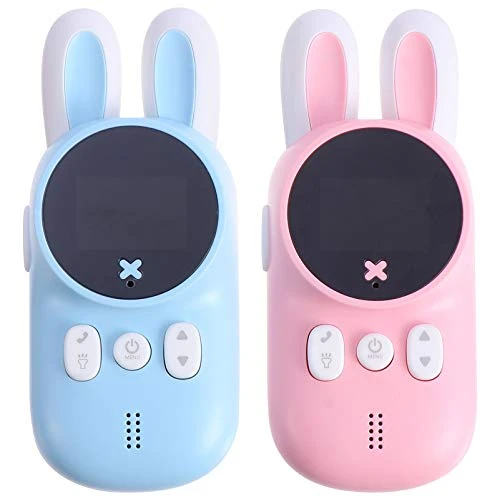 Milisten 2pcs Walkie Talkies Bunny Shaped 2 Way Radio Toy Parent- Interactive Toy For Outdoor Adventures Game, Camping, Hiking 3 Milisten 2pcs Walkie Talkies Bunny Shaped 2 Way Radio Toy Parent- Interactive Toy For Outdoor Adventures Game, Camping, Hiking