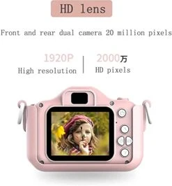 NCRD Kids Camera,Kid Digital Video Selfie Cameras 2.0 Inch Screen Child Toddler Camera,Best Birthday Toys Gifts (Color : Blue) -Folkmanis Toys Shop 41artqj9syL