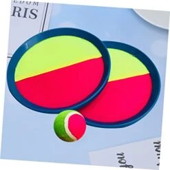 Toss Catch 3pcs Magnetic Toys Outdoor Toy Kids Sports Toys Kids Outdoor Toys Outdoor Toys Catch Paddle Game Parent-Child Toy Sticky Ball Set Throw Ball Gloves Toy Sandbag Baby -Folkmanis Toys Shop 41b4XFYIkSL