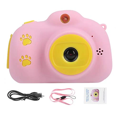 Kids Digital Camera, Cartoon Digital Camera, Mini Toy Camera For Girls Boys Birthday Gifts, With 2.0 Inch IPS Screen, Antilost Rope, Support Multilanguage, Pink (Pink) 7 Kids Digital Camera, Cartoon Digital Camera, Mini Toy Camera For Girls Boys Birthday Gifts, With 2.0 Inch IPS Screen, Antilost Rope, Support Multilanguage, Pink (Pink) - Image 5