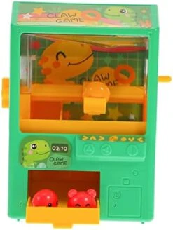 Claw Machine 1 Set Mini Claw Claw Machine Toys Desktop Toys Kids Plaything Interactive Kids Toy Mini Grab Machine Puzzle Green Child Catch Doll Plastic Dispenser Claw Game -Folkmanis Toys Shop 41b7vJLXQWL. AC