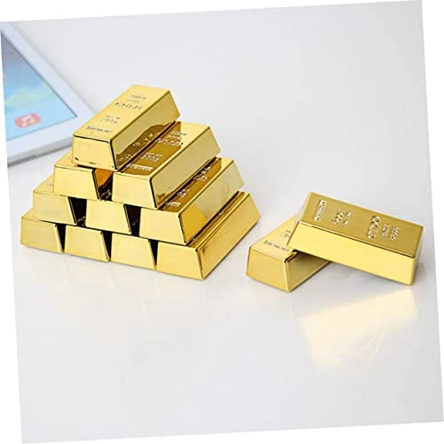 Totority 24 Pcs Good Bao Bullion Gift Game Doorstop Magnet Decorations Luck Ornament Prop Playthings Brick Party Realistic Christmas Ingots Decor Movie Xx Home Yuan Nativity Simulated X 4 Totority 24 Pcs Good Bao Bullion Gift Game Doorstop Magnet Decorations Luck Ornament Prop Playthings Brick Party Realistic Christmas Ingots Decor Movie Xx Home Yuan Nativity Simulated X - Image 2