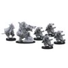 Steamforged Games Miniatures – Animal Adventures: Raiders Of The Lost Coast – 6 Pieces -Unpainted By Steamforged Games Ltd – Compatible With DND And Other Tabletop RPG Games